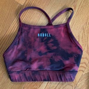 NoBull High Neck Sports Bra (tie dye)